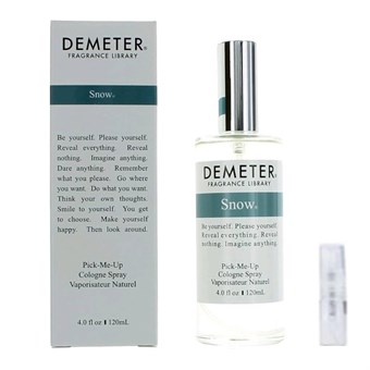 Demeter Snow - Eau De Cologne - Geurmonster - 2 ml