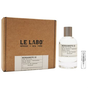 Le Labo Bergamote 22 - Eau de Parfum - Geurmonster - 2 ml