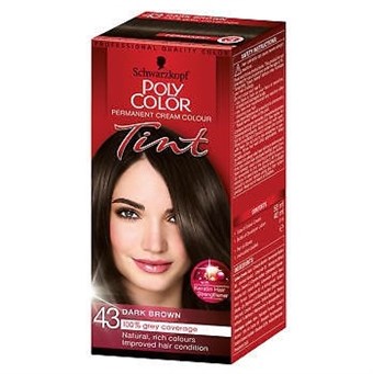 Schwarzkopf Poly Color - Permanente Crème Kleur - Natuurlijk Donkerbruin 43