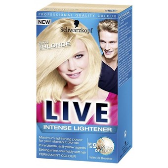 Schwarzkopf LIVE Intense Permanente Kleur - Haarkleur - 00B Max Blonde Ultra Shine
