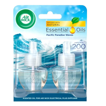 Air Wick Navulling voor Elektrische Luchtverfrisser - 2 x 19 ml - Pacific Paradise