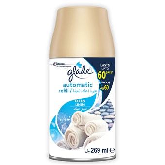 Glade Luchtverfrisser Automatische Navulspray - 269 ml - Clean Linen