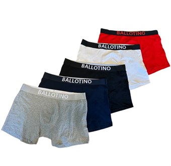 BALLOTINO - Boxershorts 5-pack Low Rise Tight Trunks - (Kies maat)