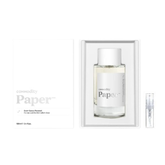 Commodity Paper - Eau de Parfum - Geurmonster - 2 ml