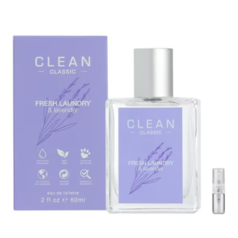 Clean Fresh Laundry & Lavender - Eau de Toilette - Geurmonster - 2 ml