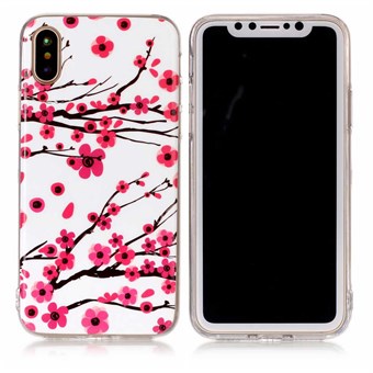 Leuke Design Cover in zacht TPU plastic voor iPhone X / iPhone Xs - Festoons