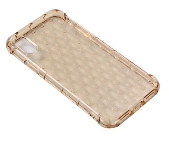 Soft Safety Cover in TPU-plastic en siliconen voor iPhone X / iPhone Xs - Luxe goud