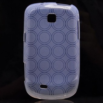 Silicone circle cover galaxy mini (Transparant)