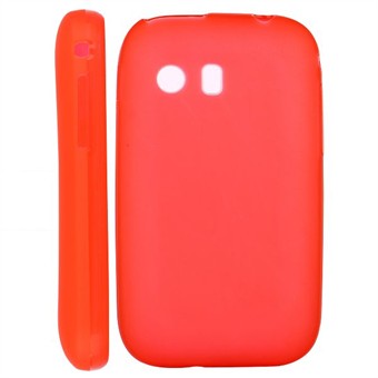 Siliconen hoes voor Galaxy Y (rood)