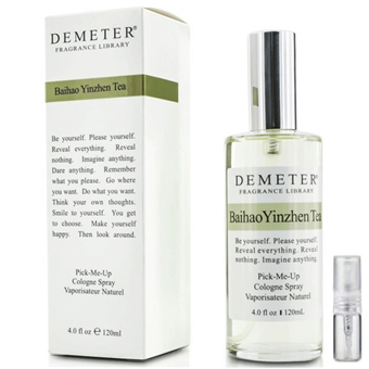 Demeter Baihao Yinzhen Tea - Eau de Cologne - Geurmonster - 2 ml