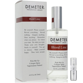 Demeter Blood Lime - Eau de Cologne - Geurmonster - 2 ml