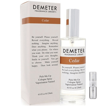 Demeter Cedar - Eau de Cologne - Geurmonster - 2 ml