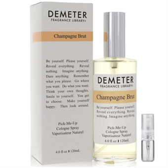 Demeter Champagne Brut - Eau de Cologne - Geurmonster - 2 ml