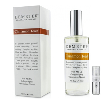 Demeter Cinnamon Toast - Eau de Cologne - Geurmonster - 2 ml