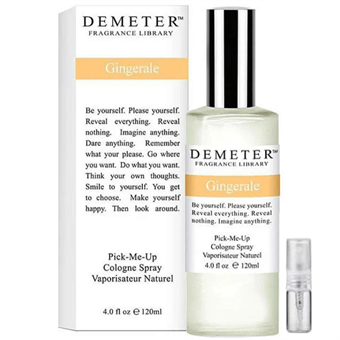 Demeter Gingerale - Eau de Cologne - Geurmonster - 2 ml