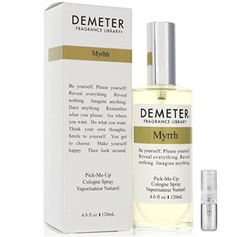 Demeter Myrrh - Eau de Cologne - Geurmonster - 5 ml