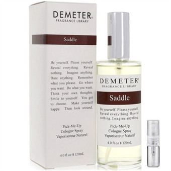 Demeter Saddle - Eau de Cologne - Geurmonster - 2 ml