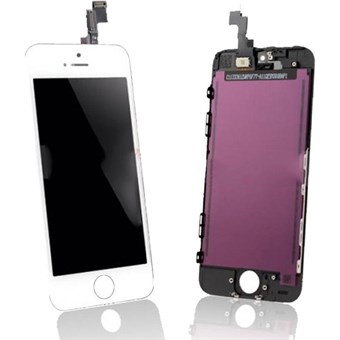 LCD- en touchscreen-display voor iPhone SE - wit