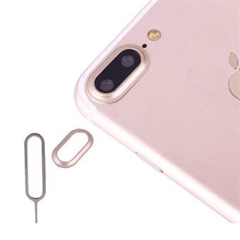 Cameralensbescherming iPhone 7 Plus - Goud