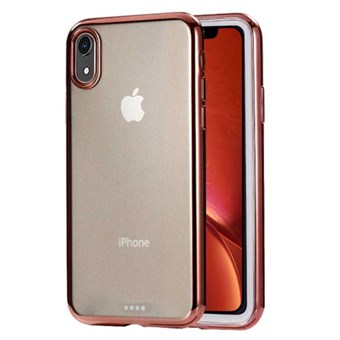 Superslanke Galvaniseren Hard Case Cover voor iPhone XR - Rose Gold