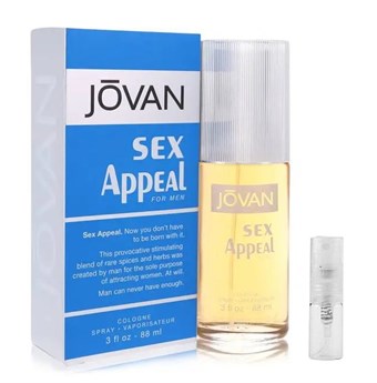 Jovan S. Appeal - Eau De Cologne - Geurmonster - 2 ml