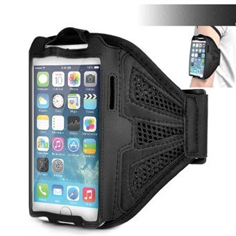 Meshi Armband voor iPhone Plus en Max Series - Zwart