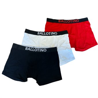 BALLOTINO - Boxershorts 3-pack Low Rise Tight Trunks - (Kies maat)