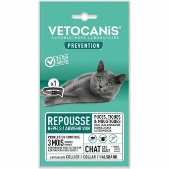 Anti-parasite collar Vetocanis Kat 9 Maanden