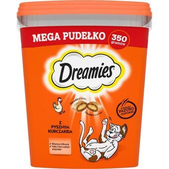 Snack for Cats Dreamies Mega 2 x 350 g Kip Kaas 350 g