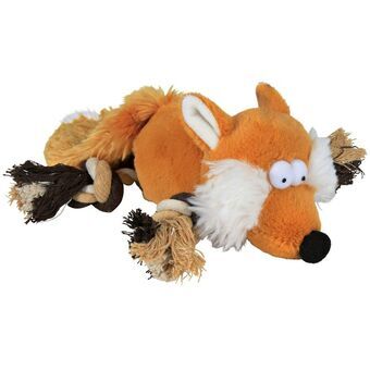 Hondenspeelgoed Trixie Fox Bruin Multicolour Polyester Pluche (1 Onderdelen)