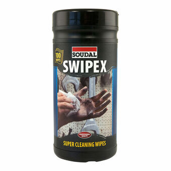 Pakket met steriele reinigingsdoekjes Soudal Swipex XXL 113551 (100 Stuks)