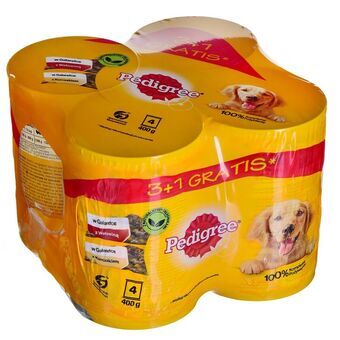 Natvoer Pedigree                                 Kip Kalfsvlees 4 x 400 g