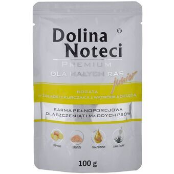 Natvoer Dolina Noteci Premium Junior Kip Kalfsvlees 100 g