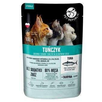 Natvoer Pet Republic Steril Tonijn 100 g