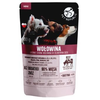 Natvoer Pet Republic Mini Kalfsvlees 100 g