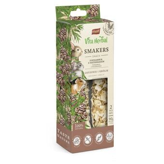 Snacks Vitapol Smakers Knaagdieren Plantaardig 90 g