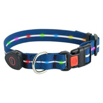 Hondenhalsband Doggy Village MT7113 Blauw 60 cm LED