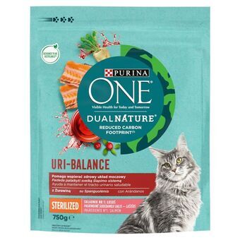 Kattenvoer Purina Dual Nature Uri-Balance Sterilized Volwassen Zalm 750 g