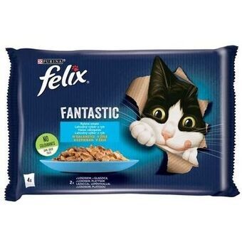 Kattenvoer Purina Fantastic Zalm 340 g