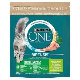 Kattenvoer Purina One Bifensis Adult Indoor Volwassen Pauw 800 g