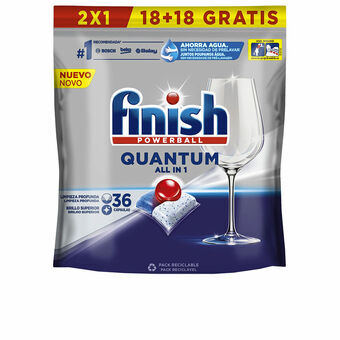 Vaatwastabletten Finish Quantum (36 Stuks)