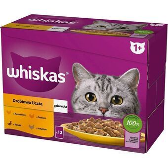 Kattenvoer Whiskas                                 Kip Pauw Eend Vogels 12 x 85 g