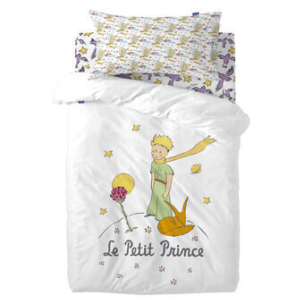 Dekbedovertrek set HappyFriday Le Petit Prince Ses Amis Multicolour Wieg voor baby\'s 2 Onderdelen