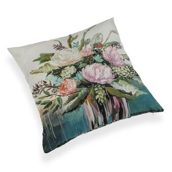 Kussen Versa Blommor Polyester (45 x 45 cm)