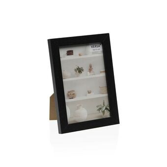 Fotolijsten Versa Zwart Hout MDF Vintage 1,2 x 12 x 17 cm