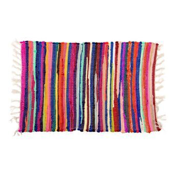 Tapijt DKD Home Decor Multicolour Indiaas (80 x 50 x 1 cm)