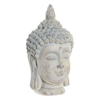 Decoratieve figuren DKD Home Decor Glasvezel Boeddha (18 x 18 x 35 cm)