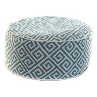 Kussen DKD Home Decor 8424001768561 Voor op de grond Polyester Munt Aluminium Groen (53 x 53 x 23 cm)