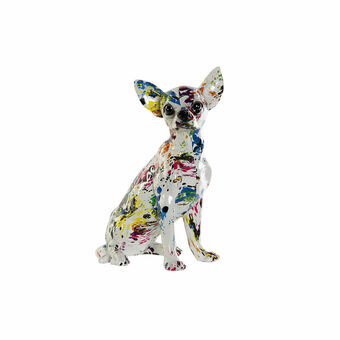 Decoratieve figuren DKD Home Decor Hars Modern Hond