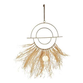 Ophangdecoratie DKD Home Decor Boho Metaal (55 x 24.5 x 0.5 cm)